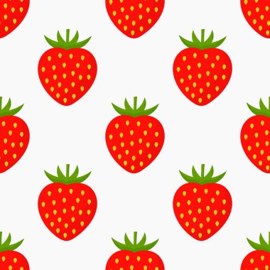 Çilek aromalı, kusursuz desen..