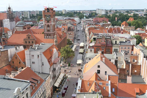 Torun cidade velha na Polônia — Fotografia de Stock