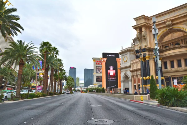Vista en Las Vegas Boulevard - The Strip . —  Fotos de Stock