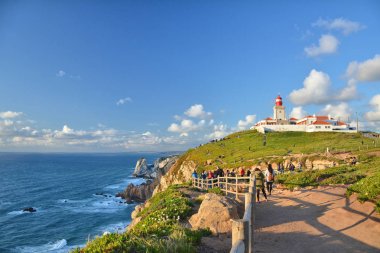 Cabo da roca Portekiz 'de.