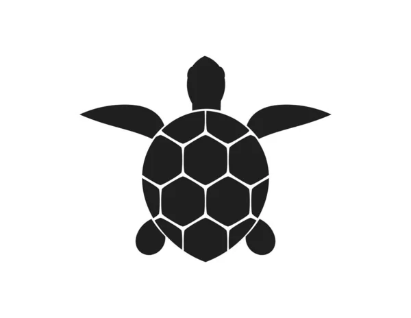 Tortuga marina icono . — Vector de stock