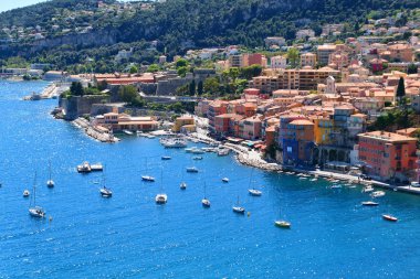 Villefranche sur Mer, Fransız Rivierası'nda sahil kasabası.