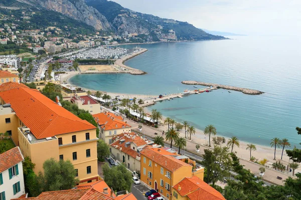 Menton, város francia Riviéra Cote d ' Azur. — Stock Fotó