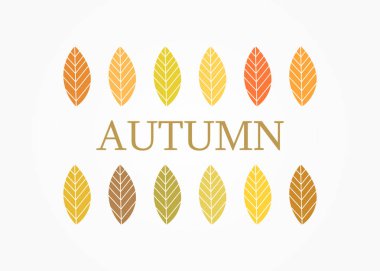 Sonbahar sembolleri bırakır.