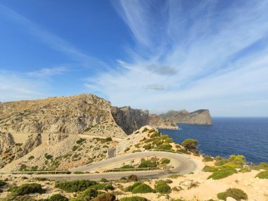 Mallorca 'daki Kaptan de Formentor.