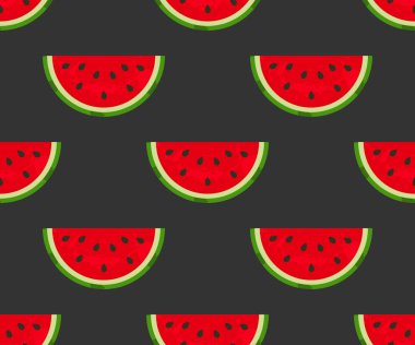 Karpuz dilimleri, pürüzsüz desen..