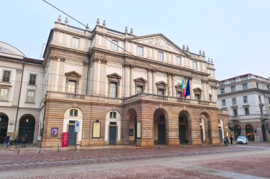 Milano 'daki La Scala Opera Binası.