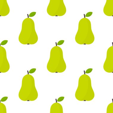 Armut yeşili, pürüzsüz desen. Vektör illüstrasyonu.