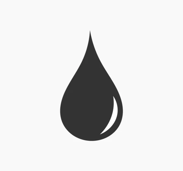 Drop Water Icon Vector Illustration — Stock Vector