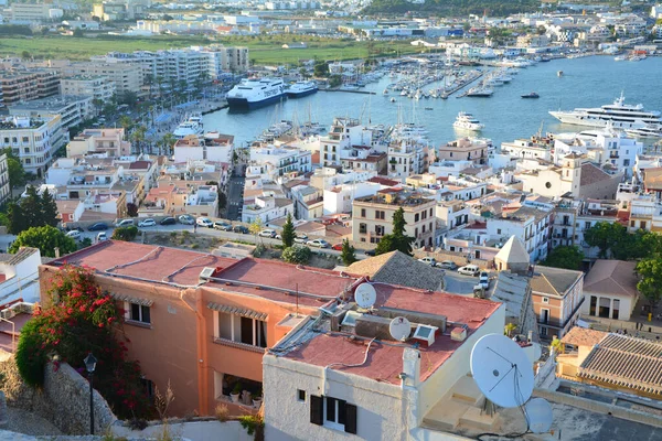 Eivissa Ibiza Španělsko Července 2017 Staré Město Eivissa Ostrově Ibiza — Stock fotografie