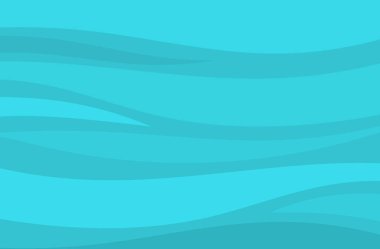 Mavi deniz dalgaları arka planda. Vektör illüstrasyonu.