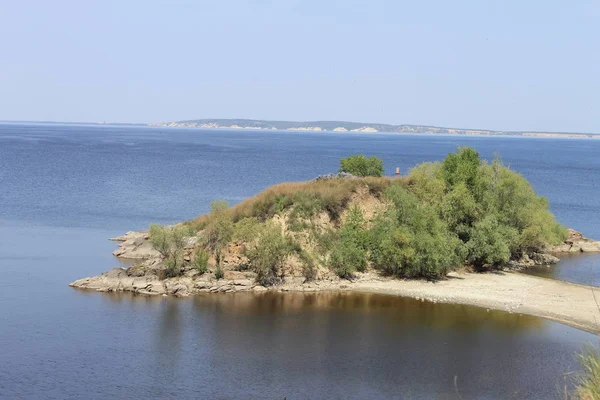 Vacker Utsikt Över Floden Dnipro Ukraina — Stockfoto