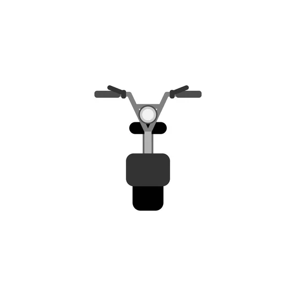 フラット スタイルの電動スクーター アイコン ベクトル図 — ストックベクタ