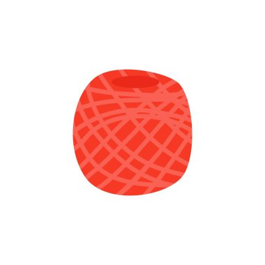 Düz stil vektör iplik top