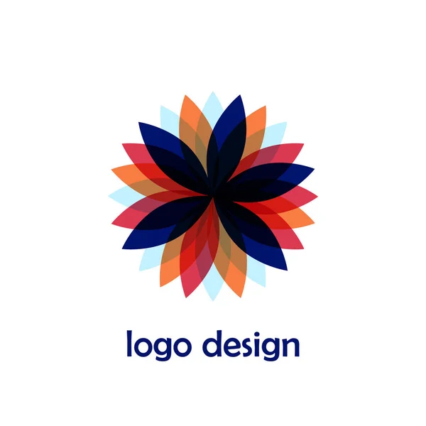 Diseño Logotipo Creativo Estilo Plano Para Tienda Tienda Empresa Negocios — Vector de stock