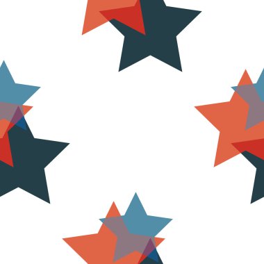 dikişsiz yıldız deseni vektör illüstrasyon