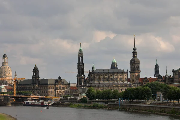 Dresden Şehir Manzarası — Stok fotoğraf