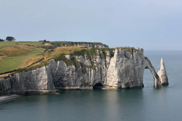 Falésias Etretat Normandia — Fotografia de Stock