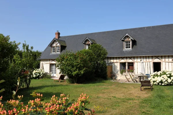 Landhaus Der Normandie — Stockfoto