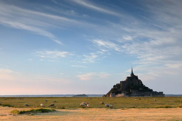 Mont Saint Michel Normandía —  Fotos de Stock