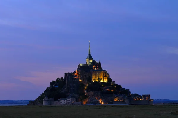 Mont Saint Michel Normandia — Fotografia de Stock