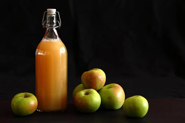 Zumo Manzana Fresca — Foto de Stock