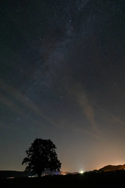 Die Milchstraße Der Nacht — Stockfoto