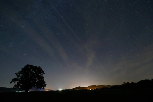 Láctea Noite — Fotografia de Stock