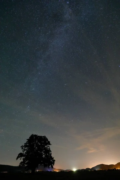 Die Milchstraße Der Nacht — Stockfoto