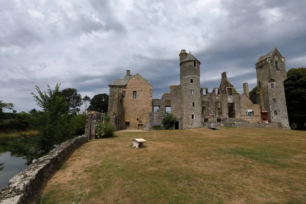 Castelo Gratot Normandia — Fotografia de Stock
