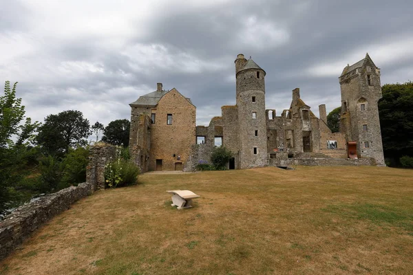 Castelo Gratot Normandia — Fotografia de Stock