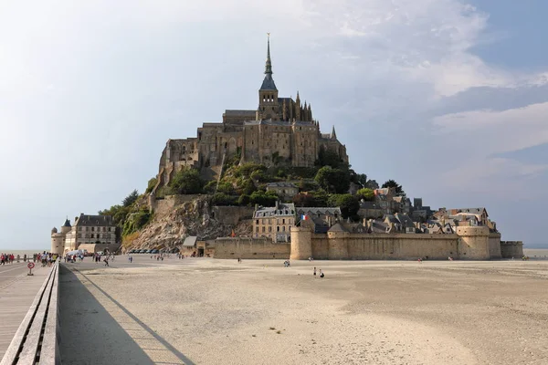 Mont Saint Michel Normandië — Stockfoto