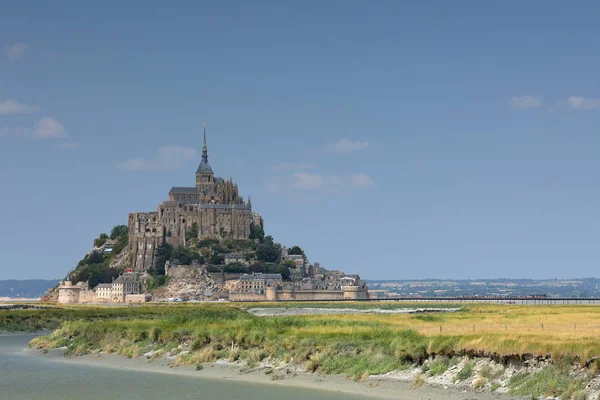 Mont Saint Michel Normandía — Foto de Stock