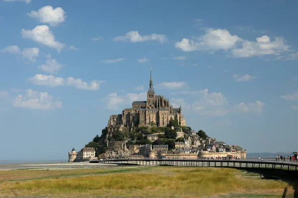 Mont Saint Michel Normandia — Fotografia de Stock