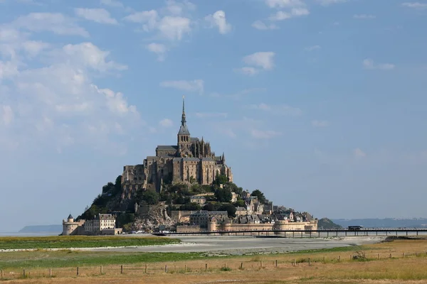 Mont Saint Michel Normandia — Fotografia de Stock