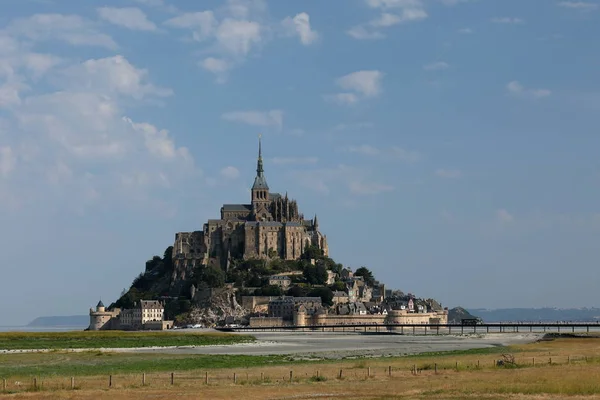 Mont Saint Michel Normandía —  Fotos de Stock