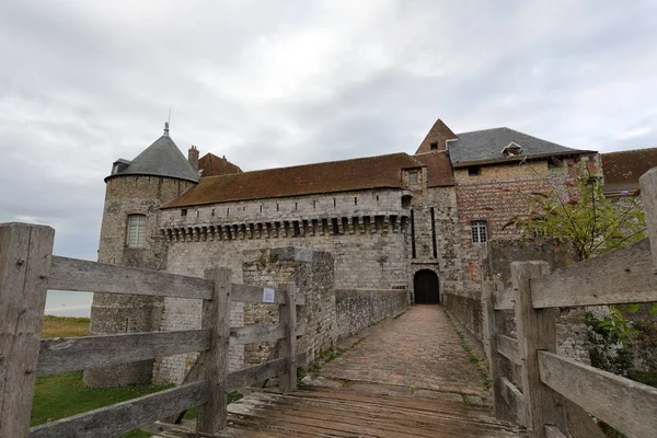 Castillo Dieppe Normandía — Foto de Stock