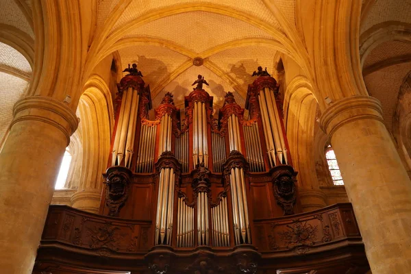 Een Oude Kerk Orgel — Stockfoto