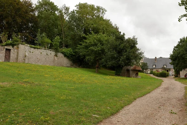 Village Veules Les Roses Normandy — Stock Photo, Image