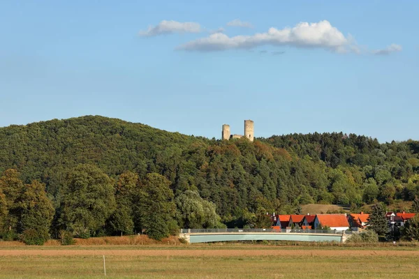 Türingiai Erdő Brandenburgi Várrom — Stock Fotó