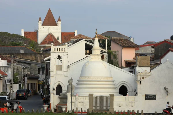 Templi Chiese Galle Sri Lanka — Foto Stock