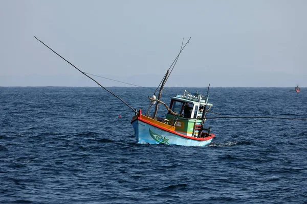 Traditionelle Fischerboote Sri Lanka — Stockfoto