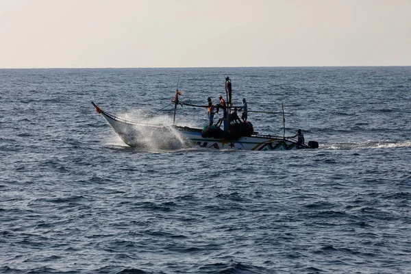 Barcos Pesca Tradicionales Sri Lanka — Foto de Stock