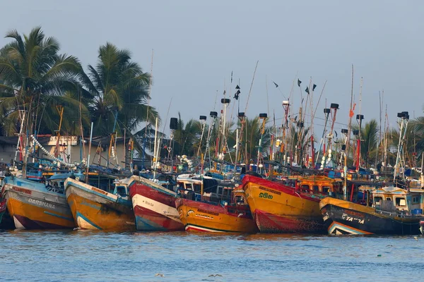 Der Fischereihafen Von Matara Sri Lanka — Stockfoto