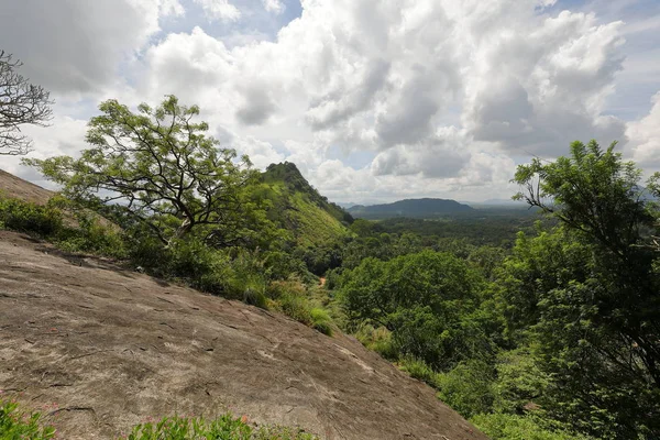 Krajobraz Pobliżu Dambulla Sri Lanka — Zdjęcie stockowe