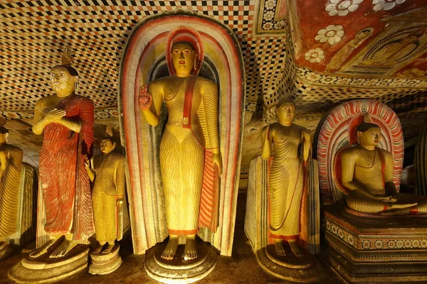 Los Templos Cueva Dambulla Sri Lanka — Foto de Stock