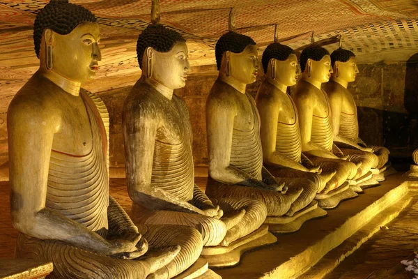 Печерні Храми Dambulla Шрі Ланці — стокове фото