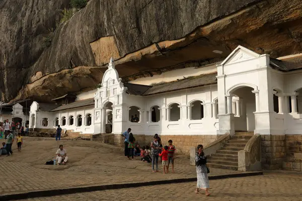 Tempels Van Grot Van Dambulla Sri Lanka December 2017 — Stockfoto