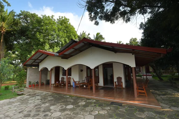 Cottage Veranda Sri Lanka — Stockfoto
