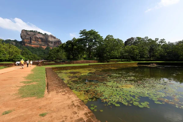 Lion Rock Sigiriya Sri Lanka — Stock Photo, Image